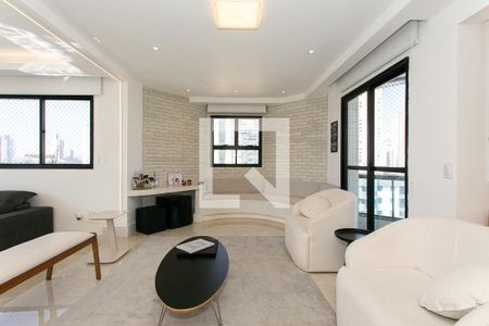 Sala de Estar de apartamento à venda com 4 quartos, 140m² em Vila Gomes Cardim, São Paulo