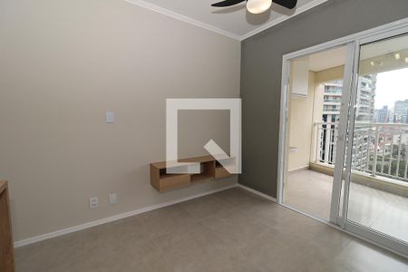 Varanda da Sala e Quarto de kitnet/studio para alugar com 1 quarto, 34m² em Pinheiros, São Paulo