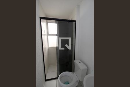 Banheiro da Suíte de apartamento para alugar com 2 quartos, 49m² em Recreio Marajoara, Sorocaba