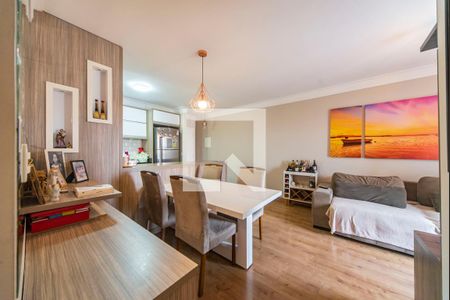 Sala de apartamento à venda com 3 quartos, 73m² em Vila Helena, Santo André