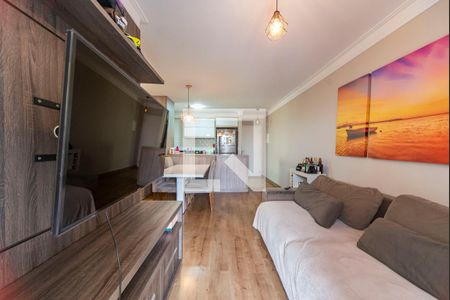 Sala de apartamento à venda com 3 quartos, 73m² em Vila Helena, Santo André