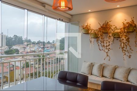 Varanda gourmet de apartamento para alugar com 2 quartos, 64m² em Anchieta, São Bernardo do Campo