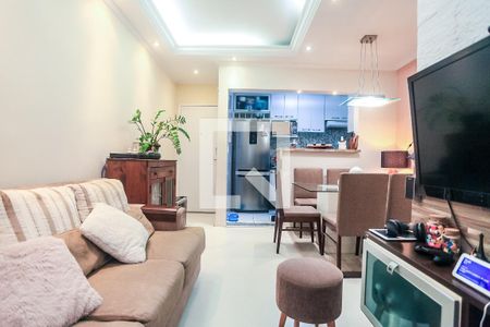 Sala de apartamento à venda com 3 quartos, 70m² em Jardim América, Taboão da Serra