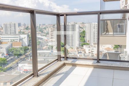 Vista da Varanda da sala de apartamento para alugar com 1 quarto, 45m² em Cachambi, Rio de Janeiro