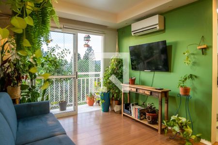 Sala de apartamento à venda com 2 quartos, 65m² em Cristal, Porto Alegre