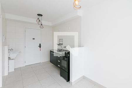 Sala/ Cozinha de apartamento para alugar com 1 quarto, 31m² em Vila das Belezas, São Paulo