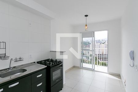 Sala/ Cozinha de apartamento para alugar com 1 quarto, 31m² em Vila das Belezas, São Paulo