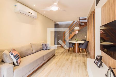 Sala de apartamento à venda com 1 quarto, 140m² em Camaquã, Porto Alegre