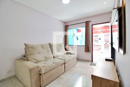 Sala de casa para alugar com 2 quartos, 92m² em Santo Antônio, Santo André