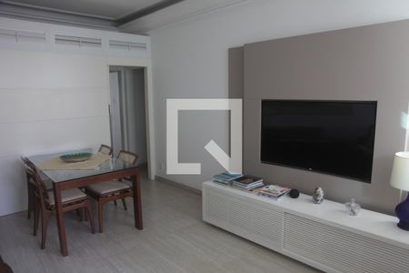 Sala e Sala de Jantar de apartamento para alugar com 3 quartos, 112m² em Copacabana, Rio de Janeiro