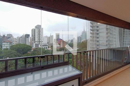 Varanda da Sala de apartamento para alugar com 1 quarto, 39m² em Paraíso, São Paulo