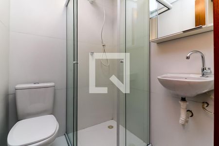 Banheiro de kitnet/studio à venda com 1 quarto, 24m² em Santana, São Paulo