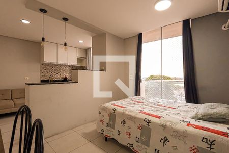 Sala/Quarto/Cozinha de kitnet/studio para alugar com 1 quarto, 38m² em Vila Augusta, Guarulhos