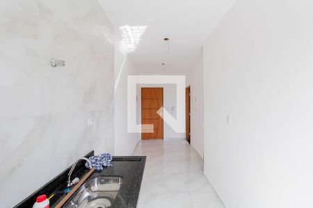 Sala e Cozinha Integrada  de apartamento para alugar com 2 quartos, 38m² em Jardim Popular, São Paulo