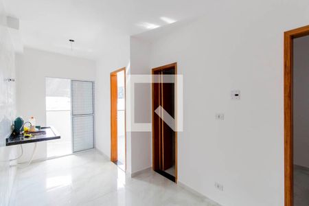 Sala e Cozinha Integrada  de apartamento à venda com 2 quartos, 34m² em Jardim Popular, São Paulo