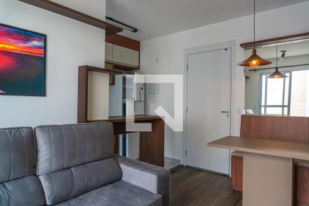 Sala de apartamento para alugar com 2 quartos, 44m² em Residencial Parque da Fazenda, Campinas