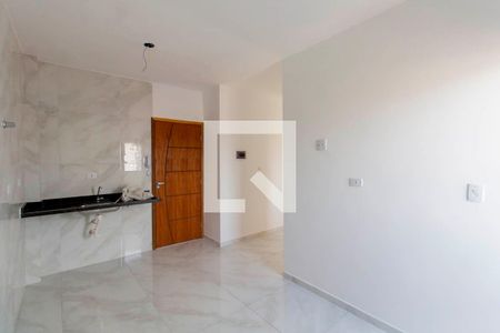 Sala e Cozinha Integrada  de apartamento à venda com 2 quartos, 41m² em Jardim Popular, São Paulo
