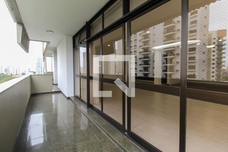 Varanda da Sala de apartamento para alugar com 2 quartos, 60m² em Jardim Anália Franco, São Paulo