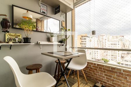 Varanda de apartamento à venda com 2 quartos, 72m² em Campos Elíseos, São Paulo