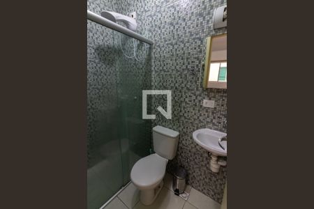 Banheiro de kitnet/studio para alugar com 1 quarto, 18m² em Brooklin Paulista, São Paulo