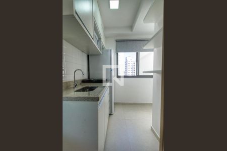 Cozinha de kitnet/studio para alugar com 1 quarto, 28m² em Jardim Vila Mariana, São Paulo