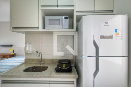 Cozinha de kitnet/studio para alugar com 1 quarto, 28m² em Jardim Vila Mariana, São Paulo