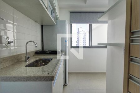 Cozinha de kitnet/studio para alugar com 1 quarto, 28m² em Jardim Vila Mariana, São Paulo