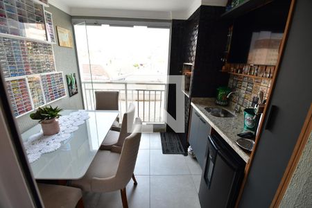 Sala - Sacada Gourmet de apartamento para alugar com 3 quartos, 76m² em Vila Joao Jorge, Campinas