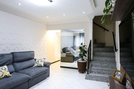 Sala de casa à venda com 3 quartos, 148m² em Vila Alto de Santo Andre, Santo André