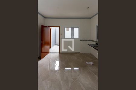 Sala e Cozinha de apartamento à venda com 2 quartos, 50m² em Vila Santa Virginia, São Paulo