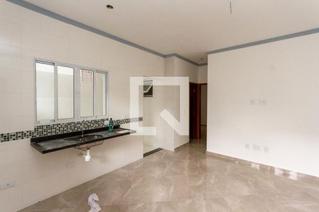 Sala e Cozinha de apartamento à venda com 2 quartos, 50m² em Vila Santa Virginia, São Paulo