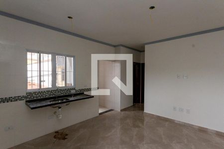 Sala e Cozinha de apartamento à venda com 2 quartos, 50m² em Vila Santa Virginia, São Paulo