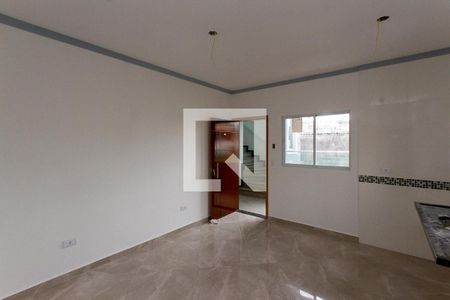 Sala e Cozinha de apartamento à venda com 2 quartos, 50m² em Vila Santa Virginia, São Paulo