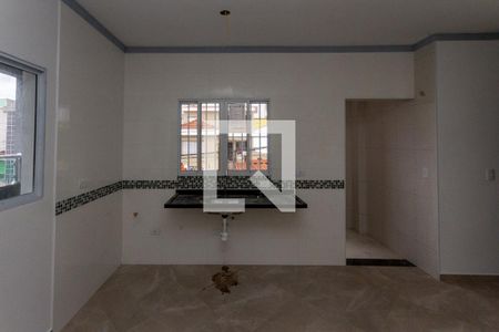 Sala e Cozinha de apartamento à venda com 2 quartos, 50m² em Vila Santa Virginia, São Paulo