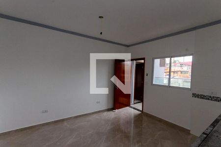 Sala e cozinha de apartamento à venda com 2 quartos, 50m² em Vila Santa Virginia, São Paulo