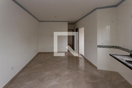 Sala e Cozinha de apartamento à venda com 2 quartos, 50m² em Vila Santa Virginia, São Paulo