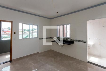 Sala e Cozinha de apartamento à venda com 2 quartos, 50m² em Vila Santa Virginia, São Paulo