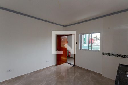 Sala e Cozinha de apartamento à venda com 2 quartos, 50m² em Vila Santa Virginia, São Paulo