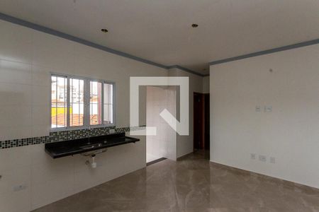 Sala e Cozinha de apartamento à venda com 2 quartos, 50m² em Vila Santa Virginia, São Paulo