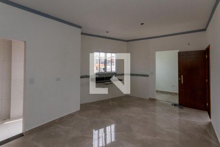 Sala e cozinha de apartamento à venda com 2 quartos, 50m² em Vila Santa Virginia, São Paulo