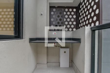 Varanda de apartamento para alugar com 2 quartos, 45m² em Bela Vista, São Paulo