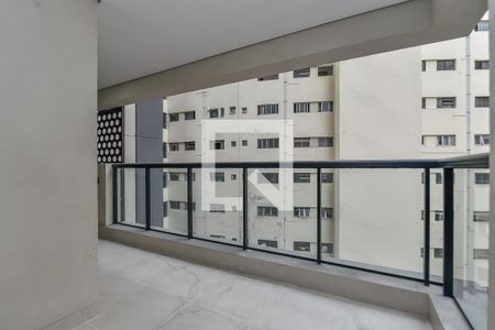 Varanda de apartamento para alugar com 2 quartos, 45m² em Bela Vista, São Paulo