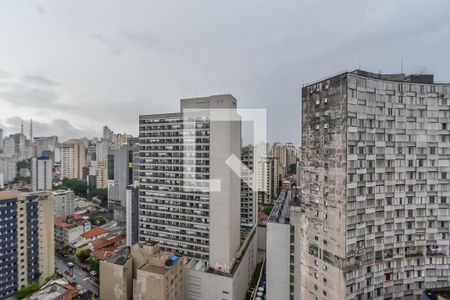 Vista da Varanda de apartamento para alugar com 1 quarto, 35m² em Bela Vista, São Paulo