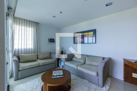 Sala de apartamento para alugar com 1 quarto, 48m² em Barra da Tijuca, Rio de Janeiro