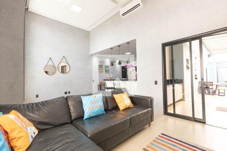 Sala  de casa de condomínio para alugar com 3 quartos, 120m² em Jardins do Império, Indaiatuba