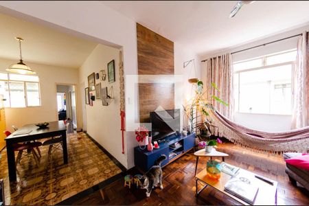Sala de apartamento à venda com 3 quartos, 123m² em Serra, Belo Horizonte