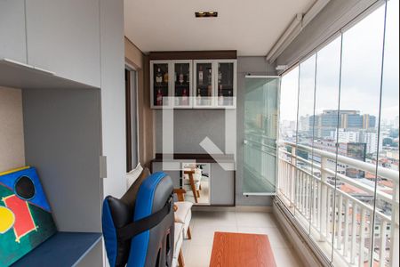 Varanda de apartamento à venda com 1 quarto, 53m² em Cambuci, São Paulo