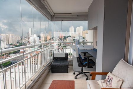 Varanda de apartamento à venda com 1 quarto, 53m² em Cambuci, São Paulo