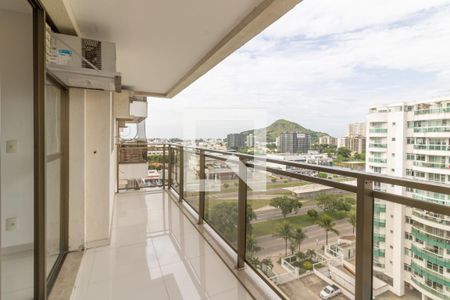 Varanda de apartamento para alugar com 2 quartos, 68m² em Recreio dos Bandeirantes, Rio de Janeiro