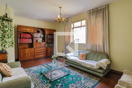 Sala de Estar de apartamento à venda com 3 quartos, 105m² em Sion, Belo Horizonte